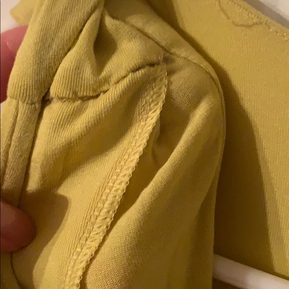 BCBGMAXAZRIA Yellow Zipper Front Dress - Picture 10 of 10